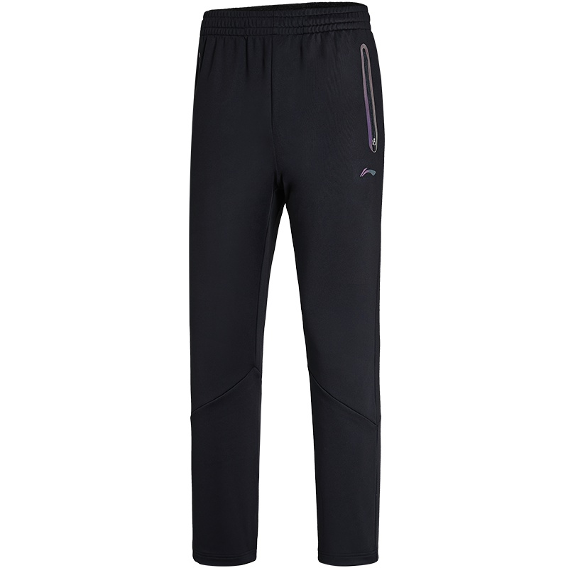 李宁男士训练系列收口针织运动裤