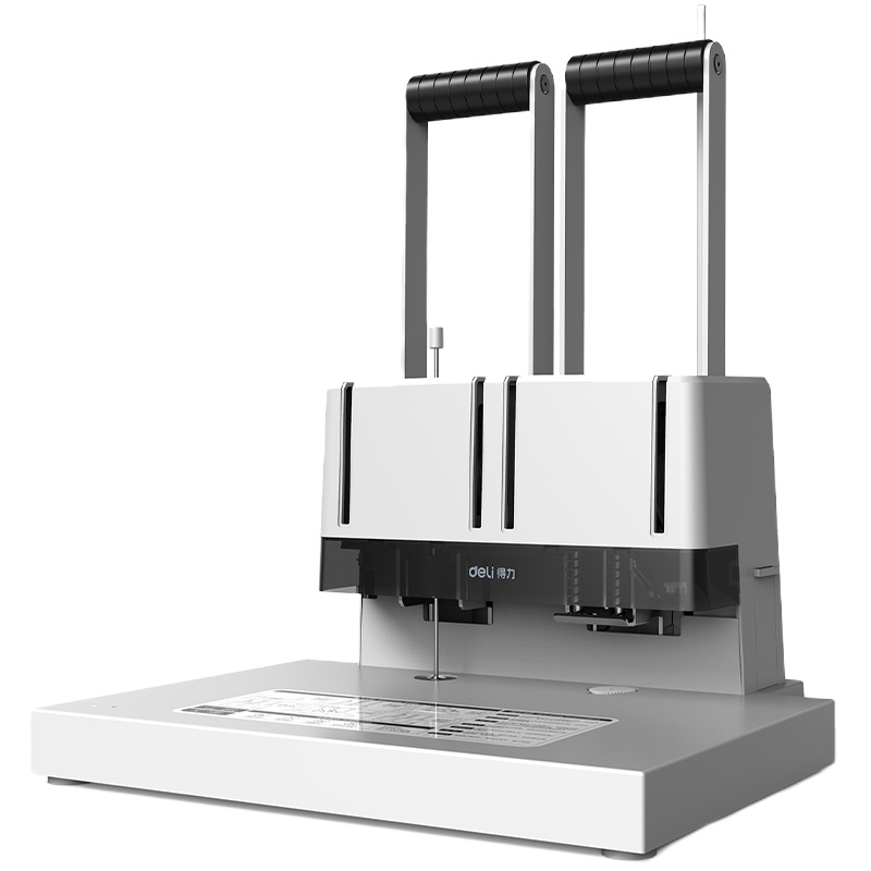 得力(deli)T506财务装订机 装订器(灰)