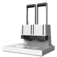 得力(deli)T506财务装订机 装订器(灰)