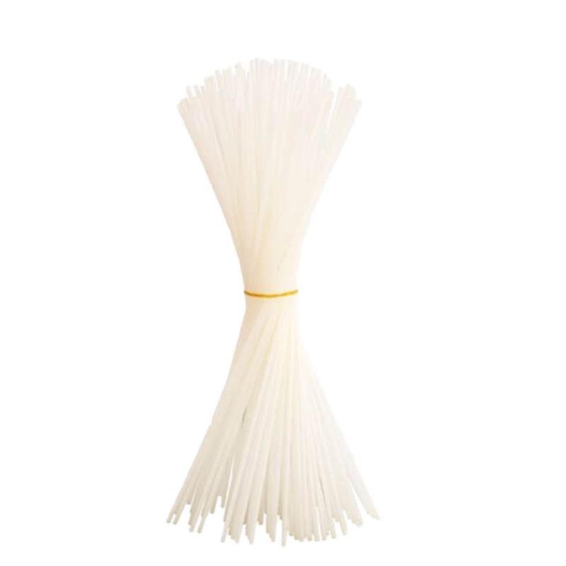 得力(deli) 3847 财务装订机专用 透明装订铆管 Φ4.8mm*500mm 100支/盒装