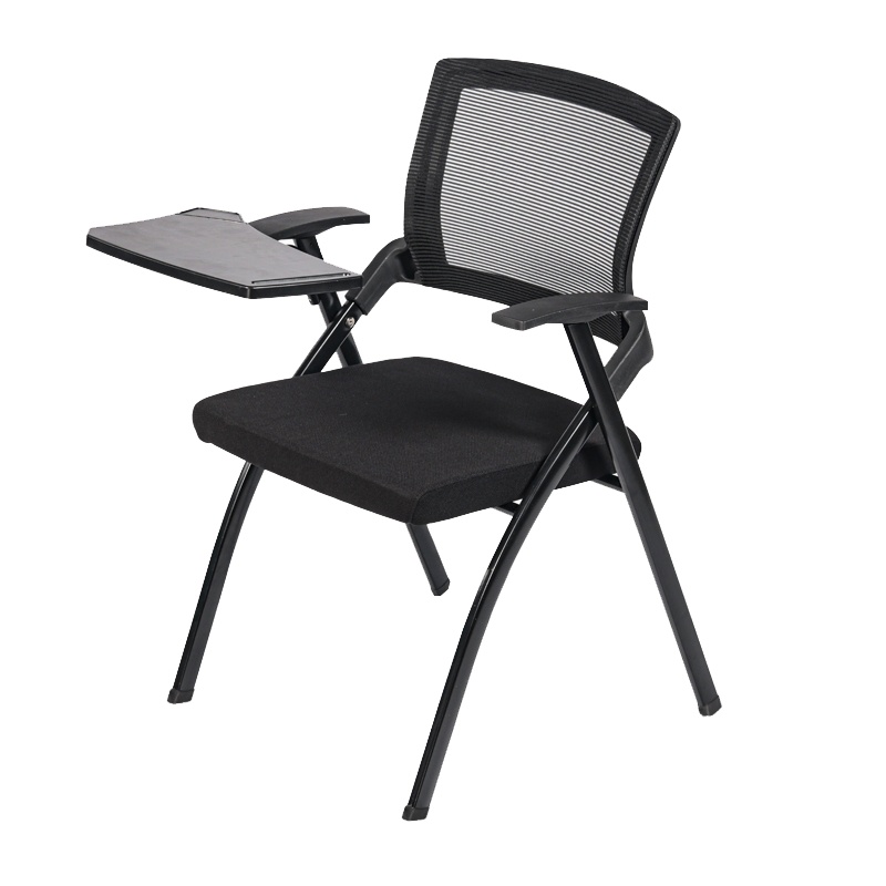 全简培训椅带写字板可折叠课桌一体椅会议椅办公椅洽谈椅