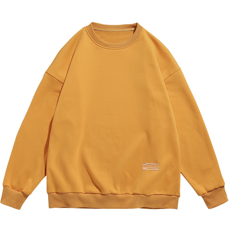 [直营]木林森(MULINSEN)秋季新款套头多色卫衣男女情侣基础款宽松上衣户外休闲衣