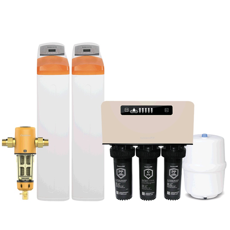 开能(Canature)奔泰净水器 家用 全屋定制净水系统 中央净水机+软水机+前置过滤器+直饮机