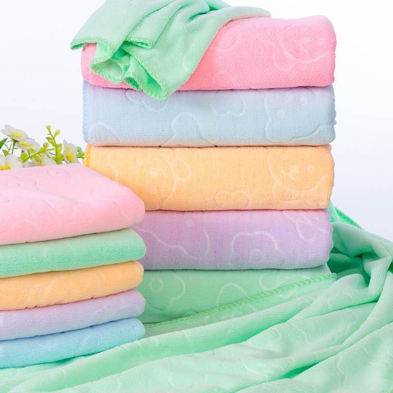 玉蝴蝶 速干超细纤维毛巾橙黄擦车毛巾清洁毛巾35*75