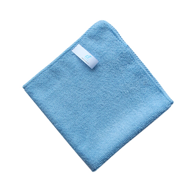 意大利CT施达超细纤维清洁抹布 2条装 加厚吸水快不易掉毛多色选择家居抹布 蓝色 35x35cm