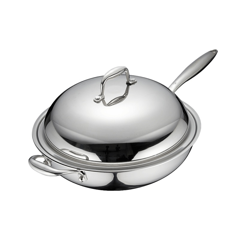 皓月多用中式炒锅 HXC-G-C006 一体成型导热迅速坚固耐用不粘锅（单位：个）