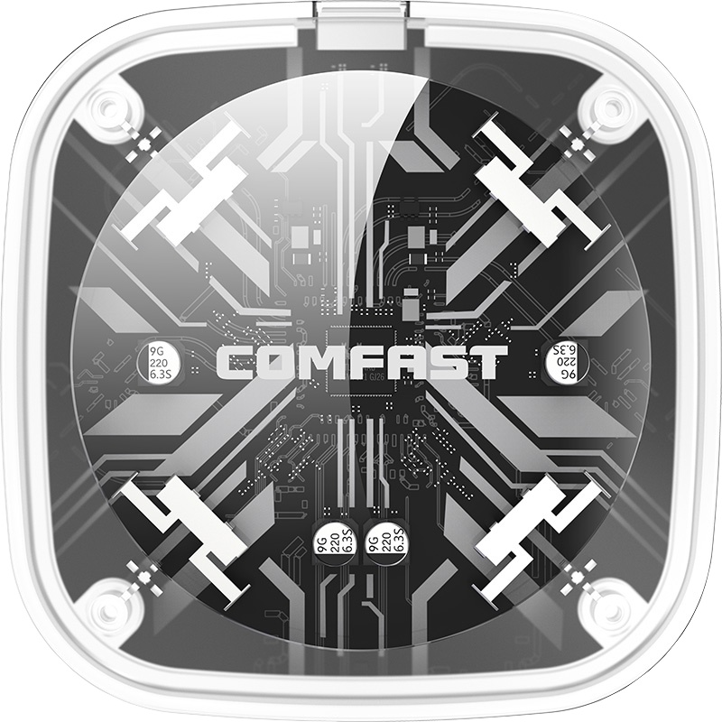 COMFAST 960AC双频1900M无线网卡 台式机 千兆电脑USB外置5GWIFI接收器大功率无线网络发射器透明版