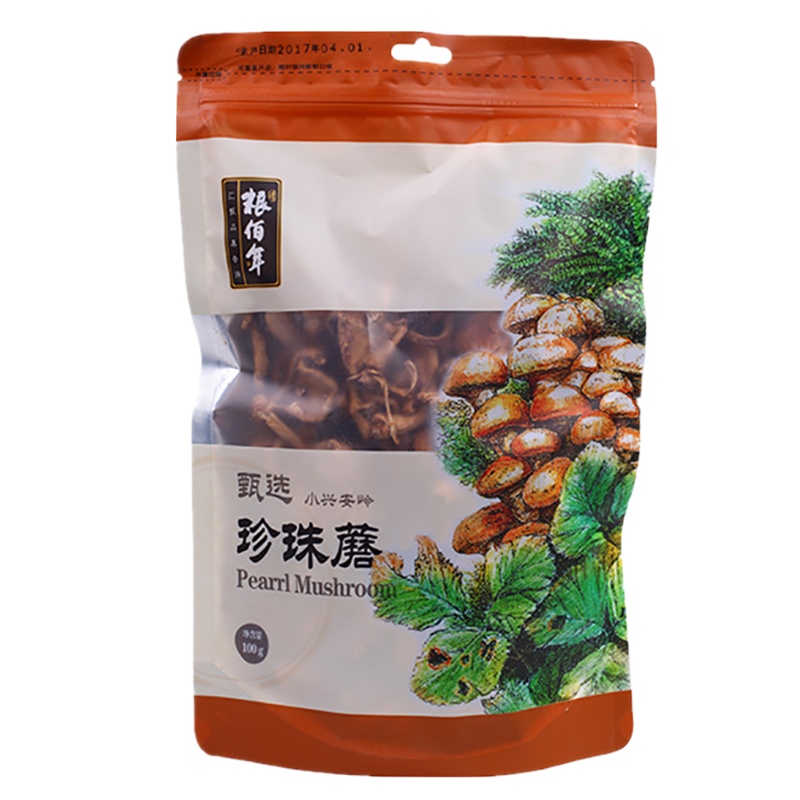 粮佰年袋装珍珠菇100G