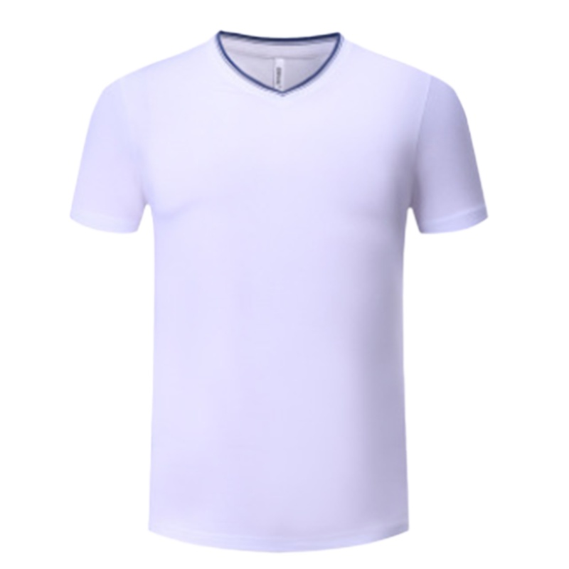 妖艺T恤定制logo短袖工作服印字工衣diy新款广告衫衫V领T恤衫潮牌体恤