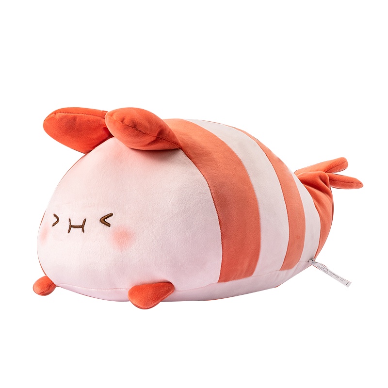 名创优品(miniso) 元气食堂系列趴姿毛绒玩偶公仔超软送女友可爱床上抱枕奶油葛格趴姿公仔(蓝)