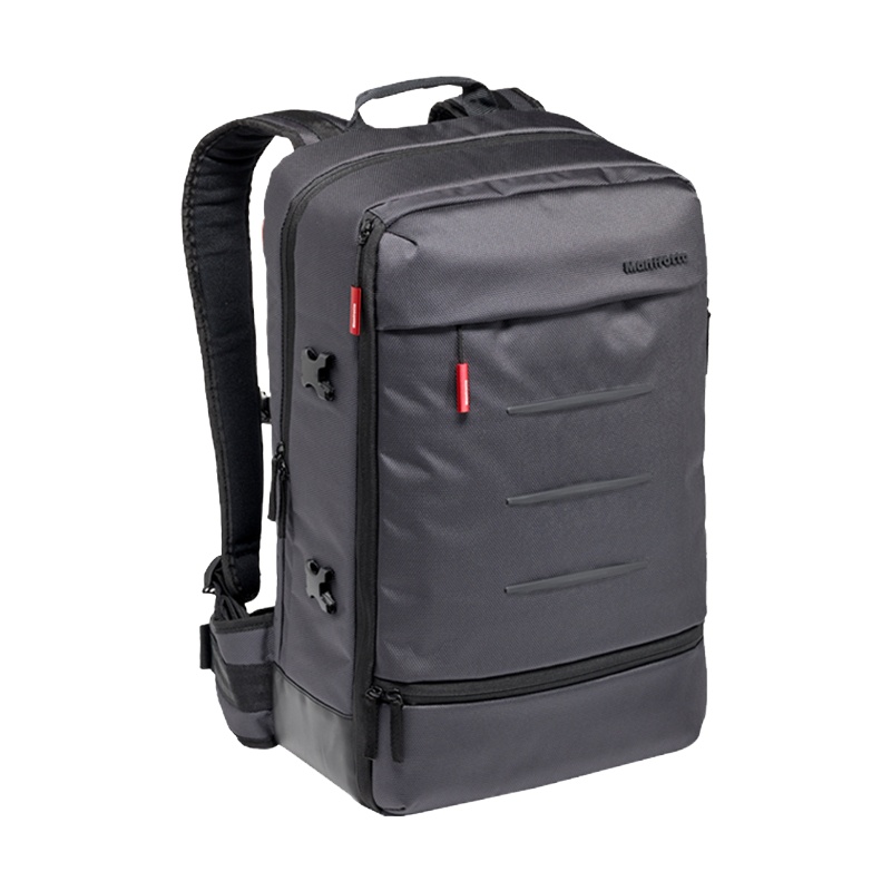 曼富图(MANFROTTO) MN-BP-MV-50 曼哈顿双肩式背包单反相机包摄像机包单电/微单相机包数码相机包 灰色