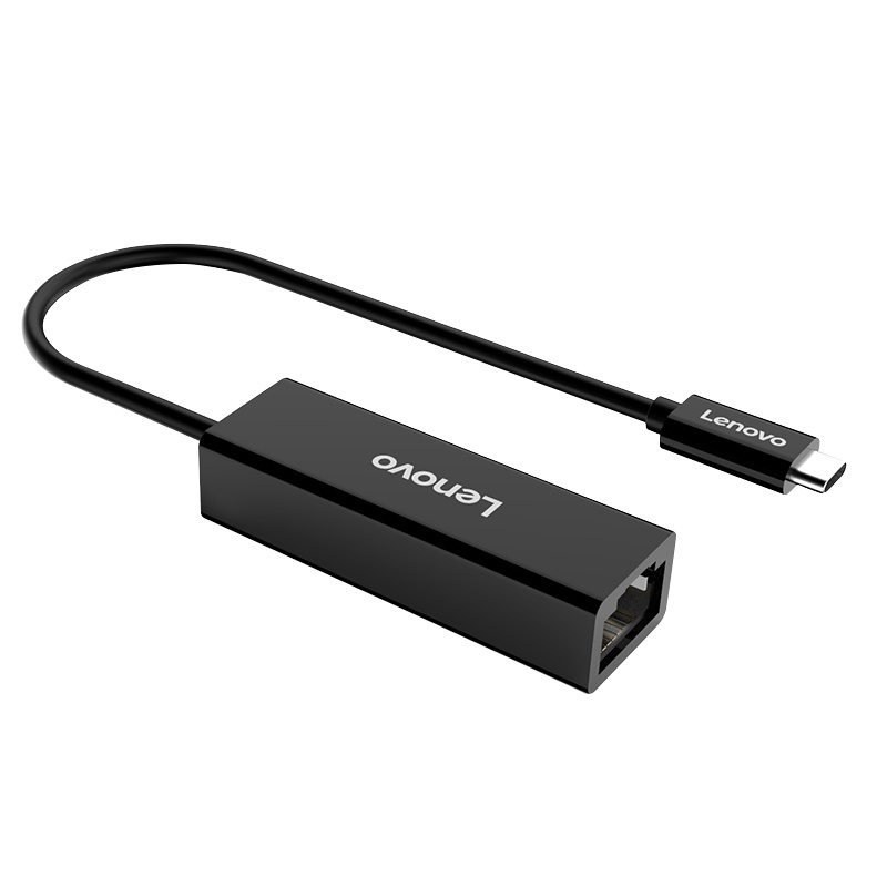 联想(Lenovo)C518 Type-c转网口转接器RJ45千兆网转换器扩展转接头适用苹果Mac小米华为笔记本电脑