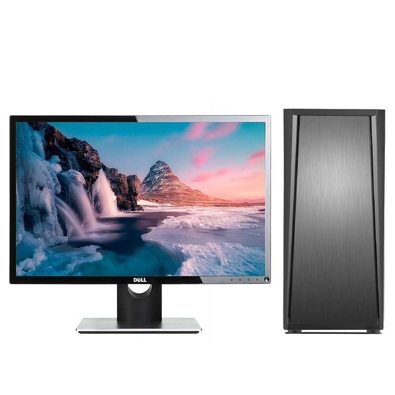 京天(KOTIN)酷睿i7 9700/GTX1660Super/16G/500G+1T/台式机主机戴尔23.8吋显示器定制台式电脑整机