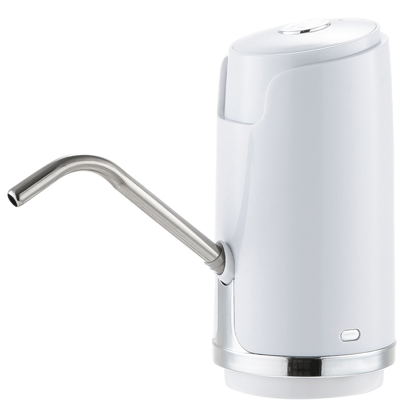 美厨(maxcook)桶装水抽水器 家用饮水器纯净水压水器 充电式无线电动上水器吸水器自动抽水机 白色MCPJ015