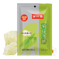 甘汁园菊花冰糖块400g袋装(24袋一箱整箱起订)