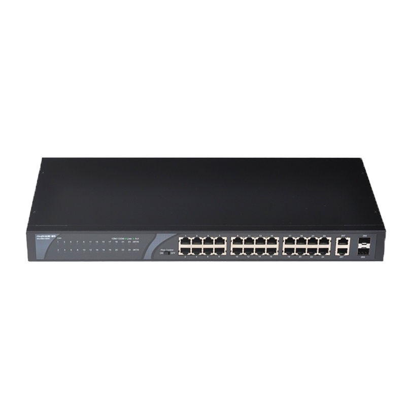 锐捷RG-NBS1826C 24口百兆交换机