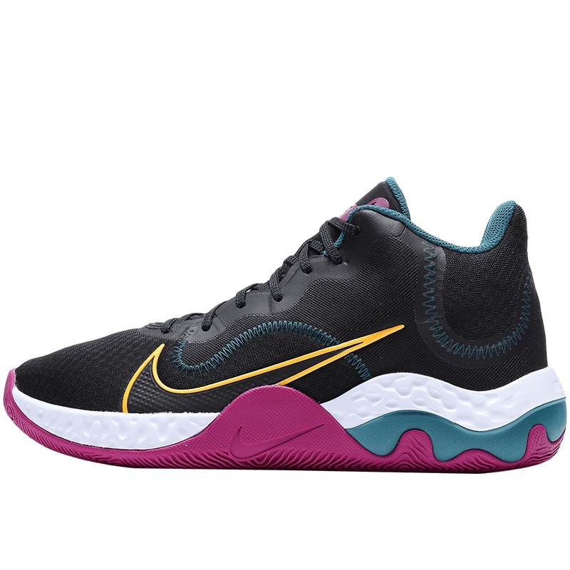 NIKE耐克男鞋篮球鞋2020新款中帮缓震舒适透气实战运动鞋CK2669+