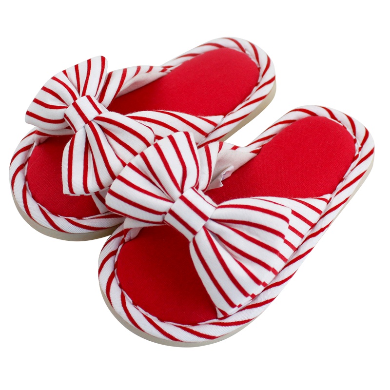 [春暖花开 拒绝着凉 不要脚汗]麦可兔Magtoe 简约条纹四季拖鞋1-7岁童款男童女童舒适家居拖鞋K9016