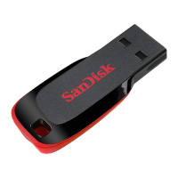 闪迪(SanDisk)U盘16G 酷刃CZ50 创意安全加密优盘16G