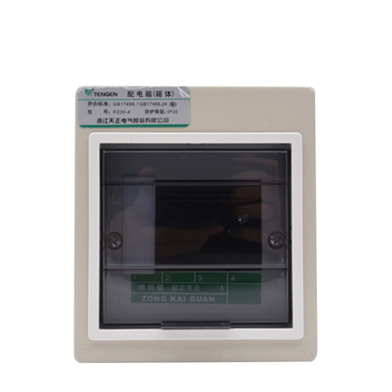 天正电气(TENGEN) PZ30-4 明装 06060071582 配电箱