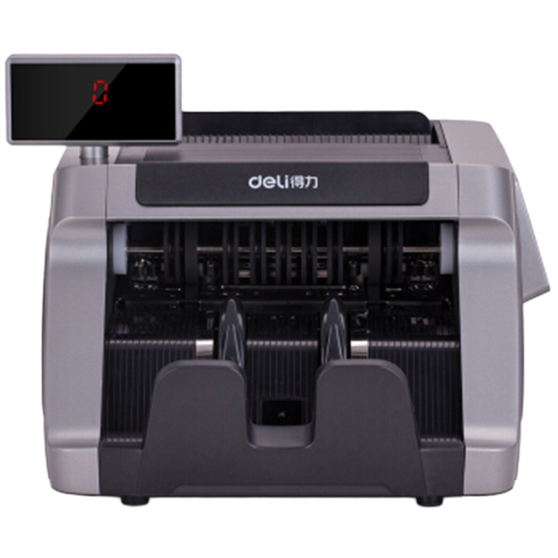 得力(deli)2196 验钞机可验新钞 银行专用B类家用办公点钞机 (B级) 银行用点钞机2196
