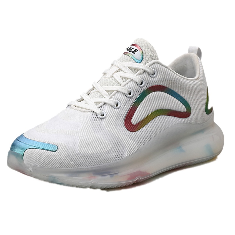 英伦班纳(ENLEN&BENNA)新款潮爆米花底全掌气垫飞织天眼网布鞋