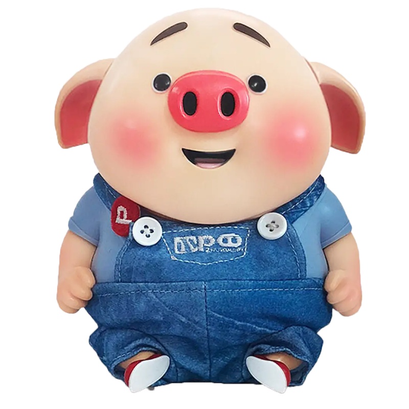 抖音网红会说话的猪小屁 男孩女孩唱歌学舌 讲故事玩具儿童故事机 儿童节送礼 生日送礼