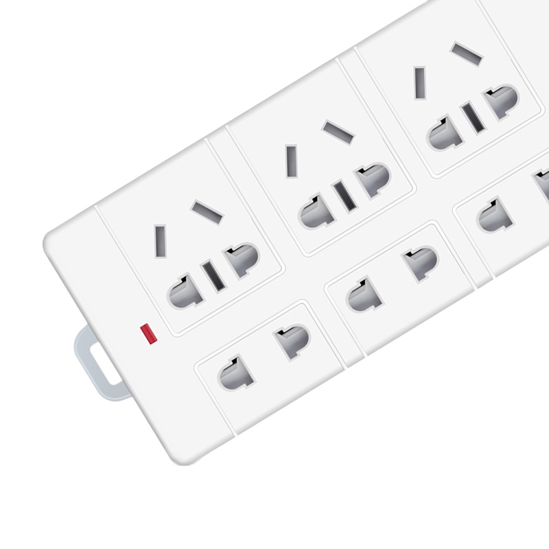 得力18169-05 3+3插孔/5m延长线电源插座(白)（12个/中）单个价格JS