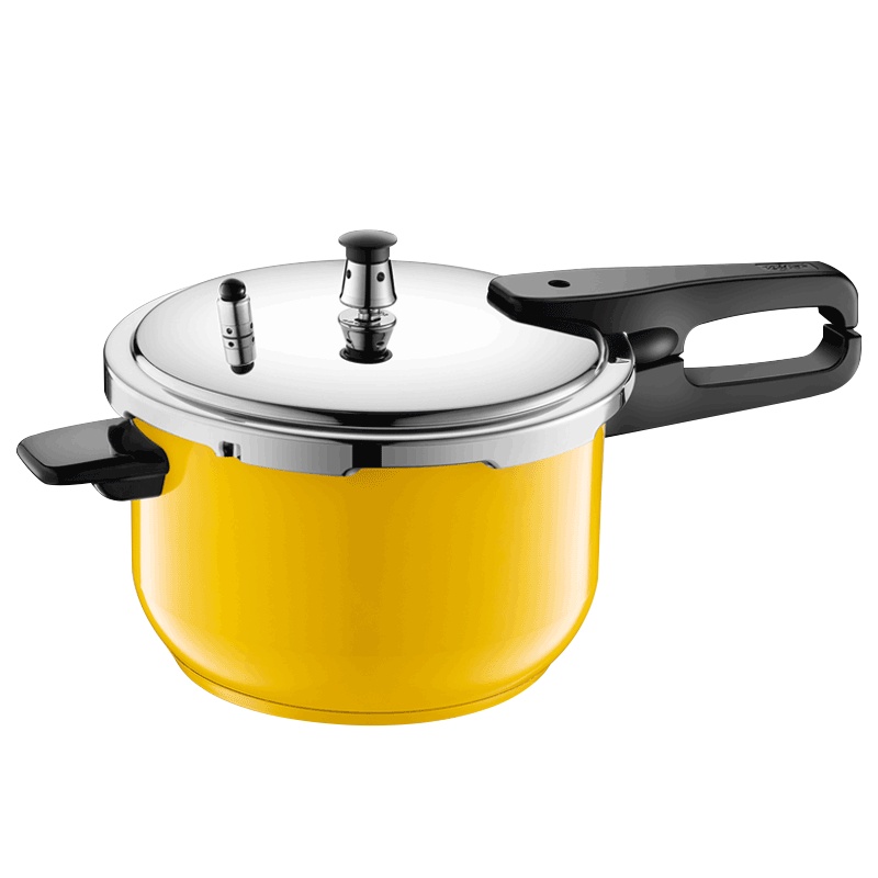 苏泊尔(SUPOR)悦目不锈钢压力锅 不锈钢家用压力锅电磁炉燃气高压锅 22CM EY22ABW1 送隔热手套、硅胶汤勺