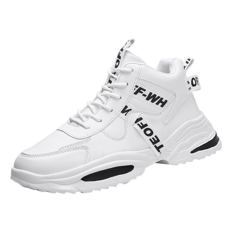 艾斯臣 acesc 新品 春款 新潮青少年跑步鞋男士潮流运动休闲百搭增高板鞋