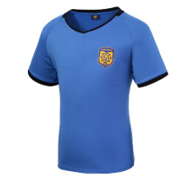 江苏苏宁足球俱乐部 官方男士V领训练成人男子运动T恤