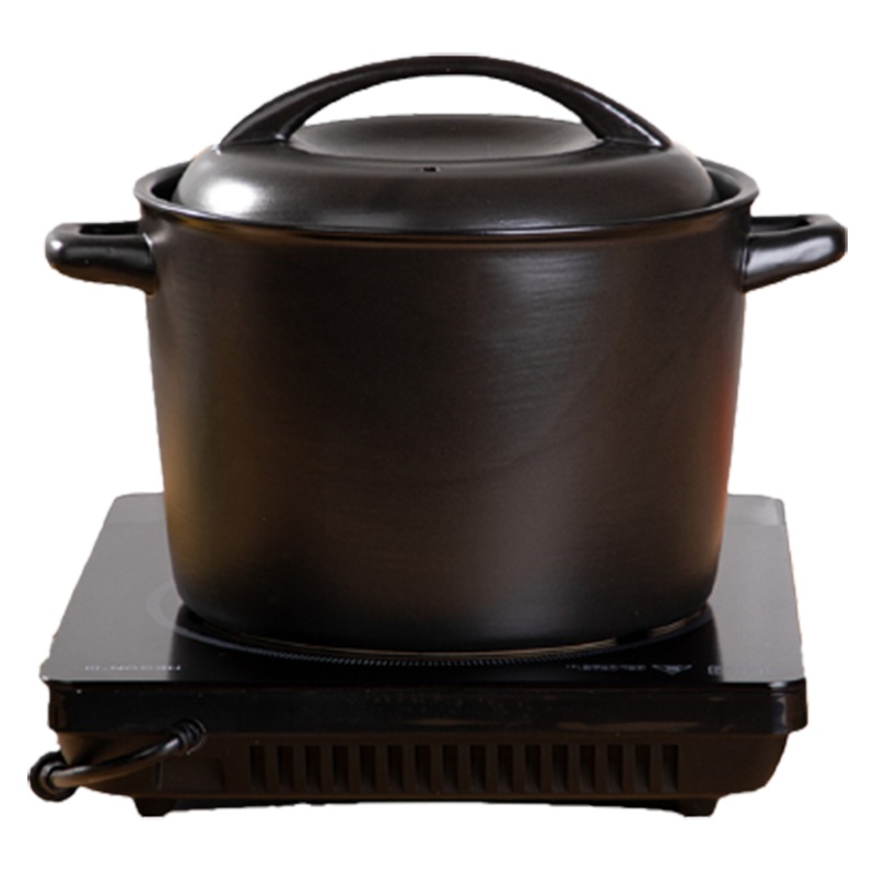 砂锅电磁炉专用煤气灶适用煲汤烘焙精灵家用两用通用炖锅耐高温大号陶瓷煲_ST53#电磁炉明火通用6100ML