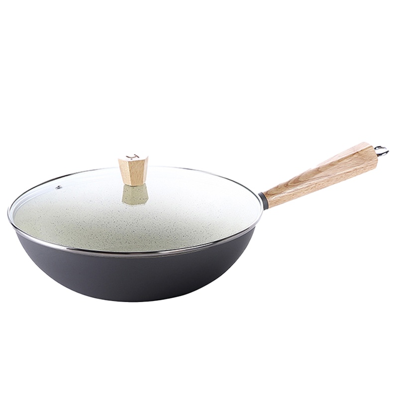 年华系列不粘炒锅 HXC-T-C001 精铁材质节能环保不粘锅 (单位:个)
