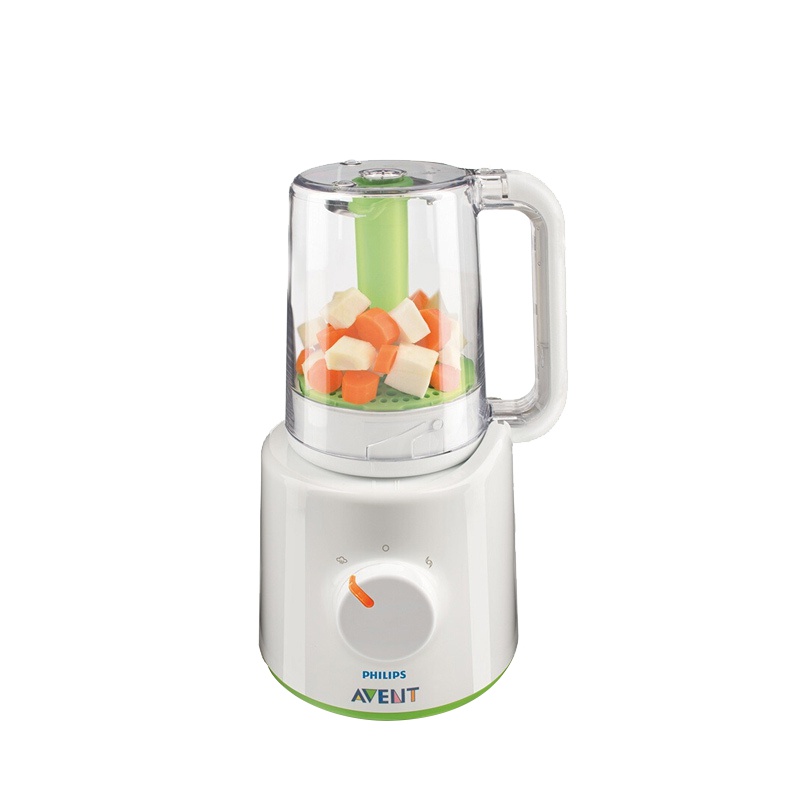 飞利浦 新安怡 AVENT 食品蒸制搅拌一体机 PP材质 母婴幼儿童辅食机SCF870/20 土耳其原装进口