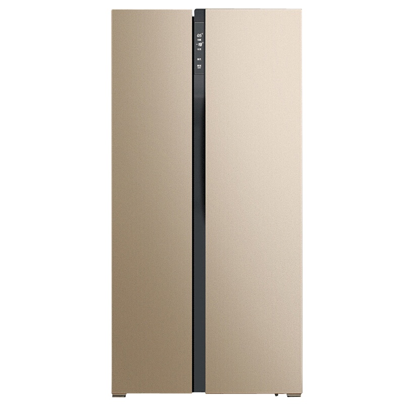 美菱(MELING) 455升 对开门冰箱 双开门变频风冷超薄嵌入式纤薄低噪节能家用冰箱电冰箱 BCD-455WPCX