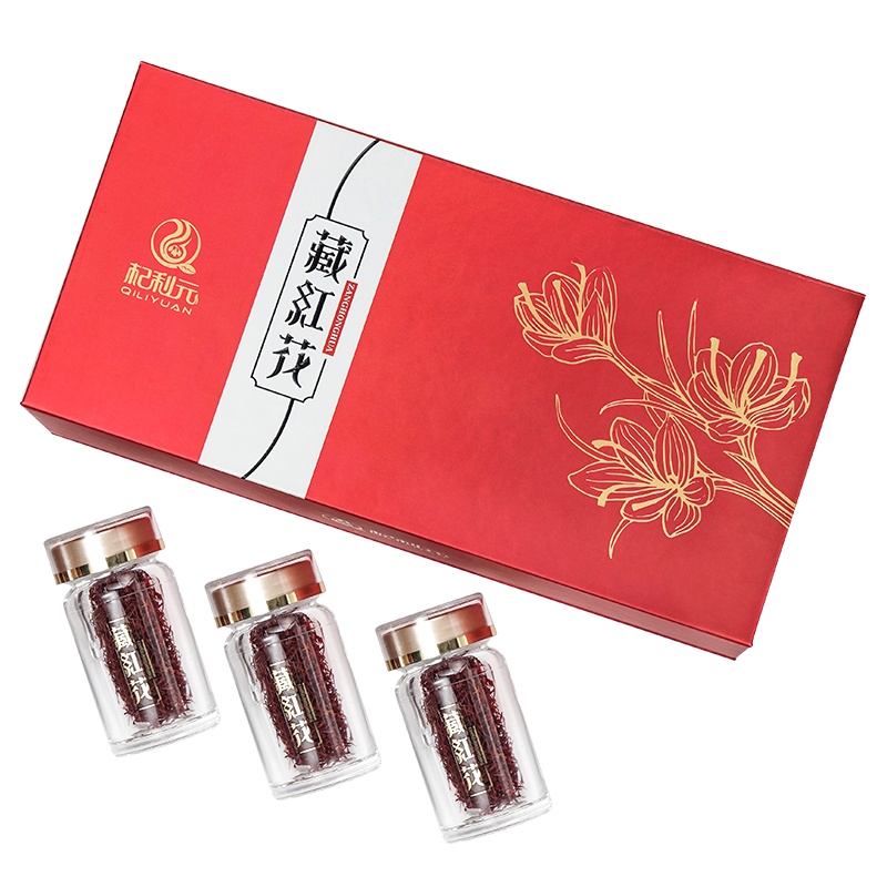 杞利元 正宗西藏藏红花 正品藏红花西红花茶9克人工精选