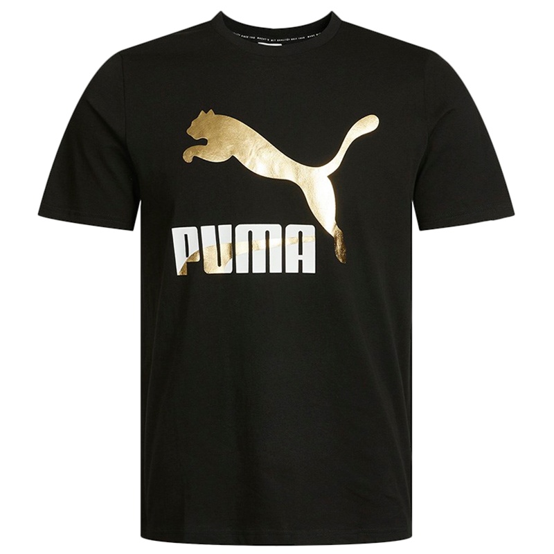 PUMA彪马 新款男子休闲印花圆领短袖T恤 53228001