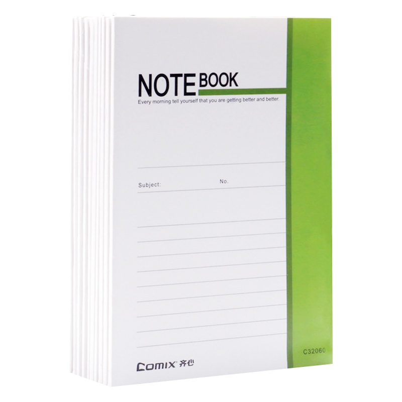 齐心(COMIX)C32060软抄本10本 32K/44张笔记本 记事本 记录本 会议本 记事本 笔记本/记事本