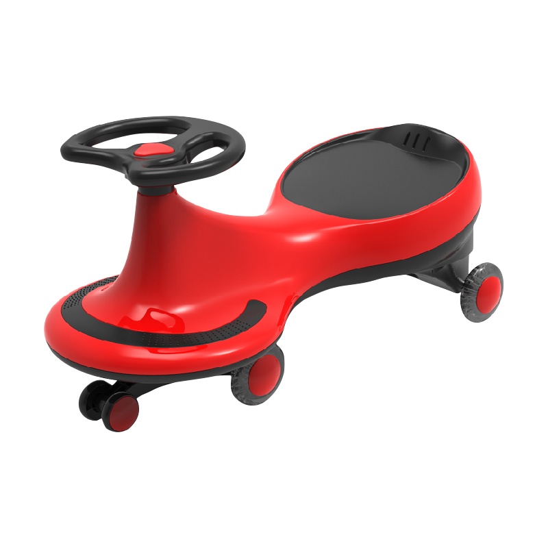 乐贝 儿童扭扭车小孩玩具车溜溜车摇摇车摇摆车滑行车健身车平衡车闪光轮 塑胶 免安装1-6岁