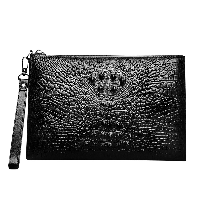 【顺丰配送】padieoe帕迪欧2020新款时尚男士手包真皮大容量手拿包商务男包手抓包韩版