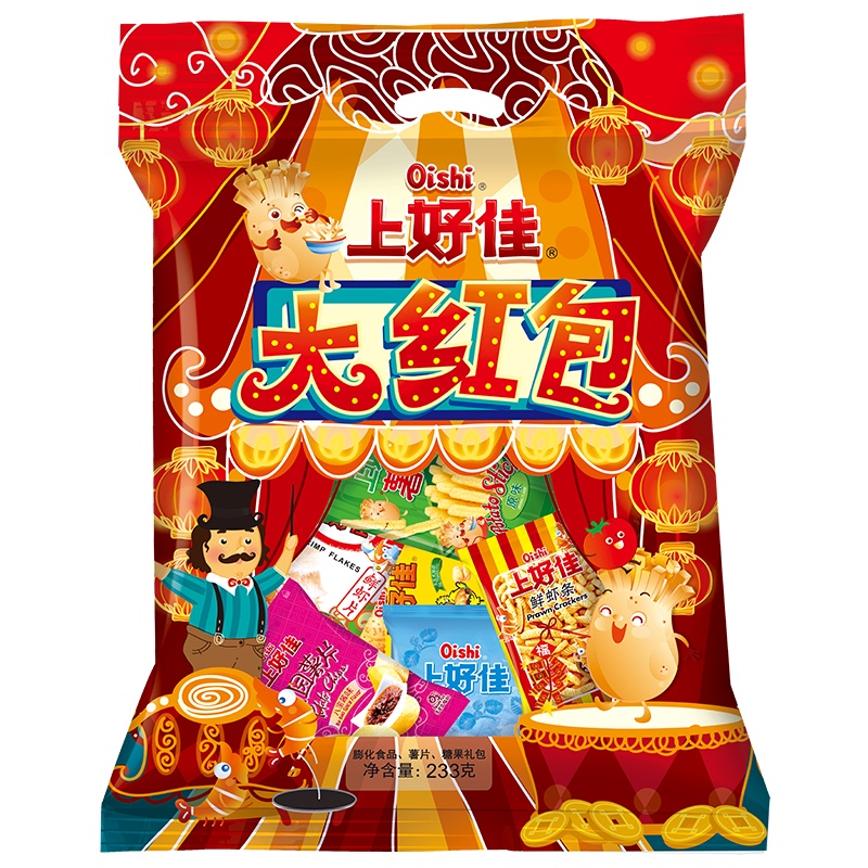 上好佳 大红包 膨化食品 233g