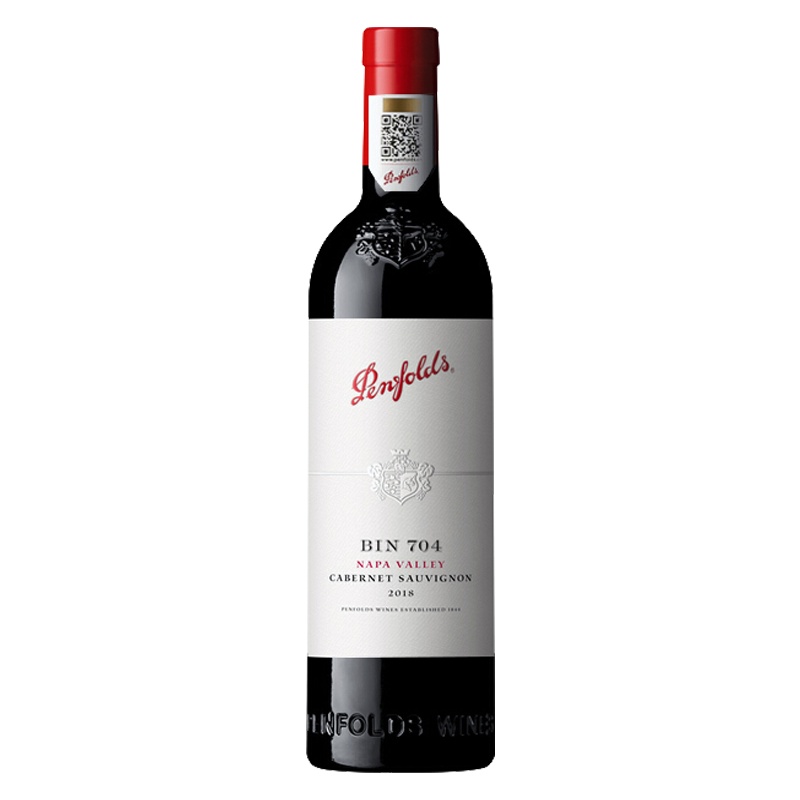 奔富(penfolds) Bin704干红葡萄酒 红酒 澳大利亚原装原瓶进口 750ml 海外版无瓶口二维码