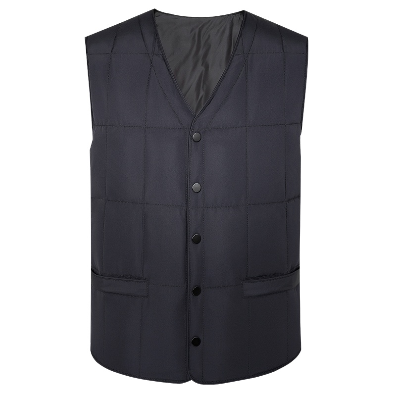 袋鼠(DAISHU)男士秋冬新款羽绒马甲DS18080380