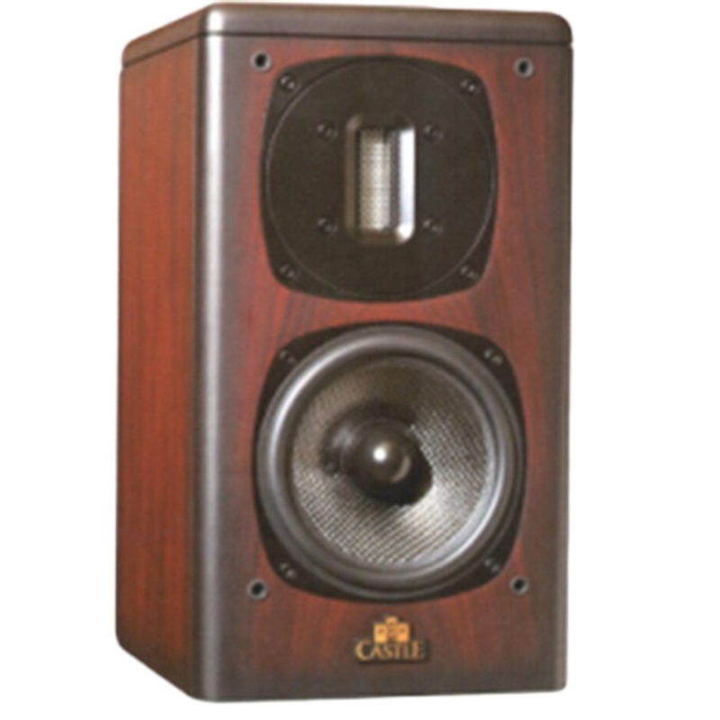 城堡(CASTLE) Avon 1 veneer 雅芳一号书架式音箱无源家用hifi音响 2分频书架音箱