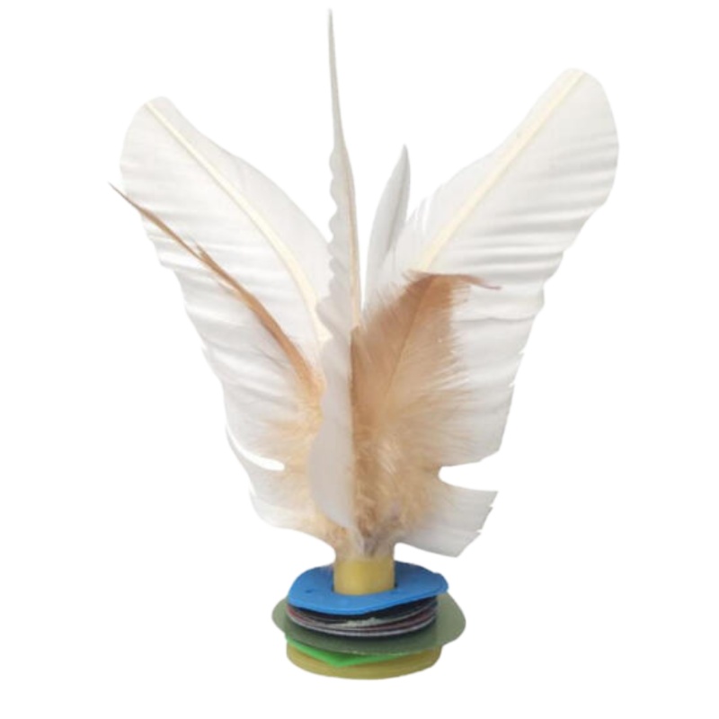 ApiYoo专业比赛专用大白毽 毽子