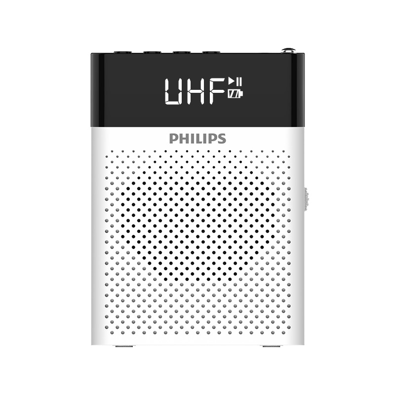 飞利浦SBM300小蜜蜂扩音器教师专用无线蓝牙麦克风上课用耳麦便携式户外小型喇叭大音量扩音机扬声喊话播放器