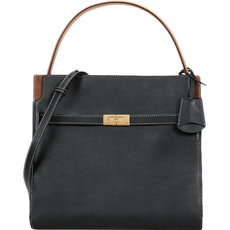 TORY BURCH 托里·伯奇 TB女包 LEE RADZIWILL系列 牛皮革手提单肩包大号 59533