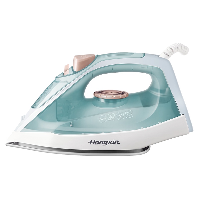 红心蒸汽电熨斗RH129额定功率1600W家用手持电熨斗蒸汽熨斗迷你烫衣服小型烫斗便携式熨烫机