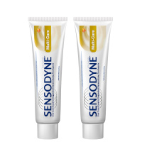 舒适达多效护理抗敏感牙膏100g*2支组合装 含氟防蛀 缓解牙齿敏感保护牙釉质