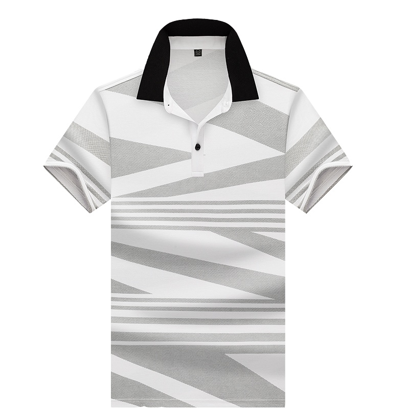 夏季新品时尚翻领短袖休闲百搭